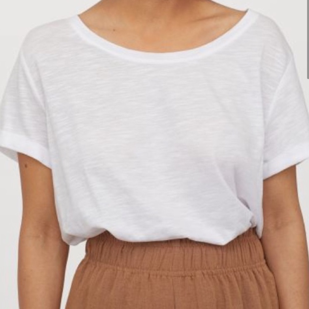 H&M White Tee